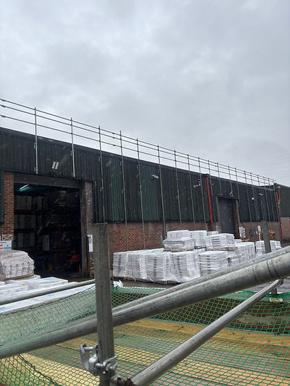 Industrial scaffold access installed by DR Access