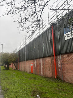 Industrial scaffolding installed by DR Access