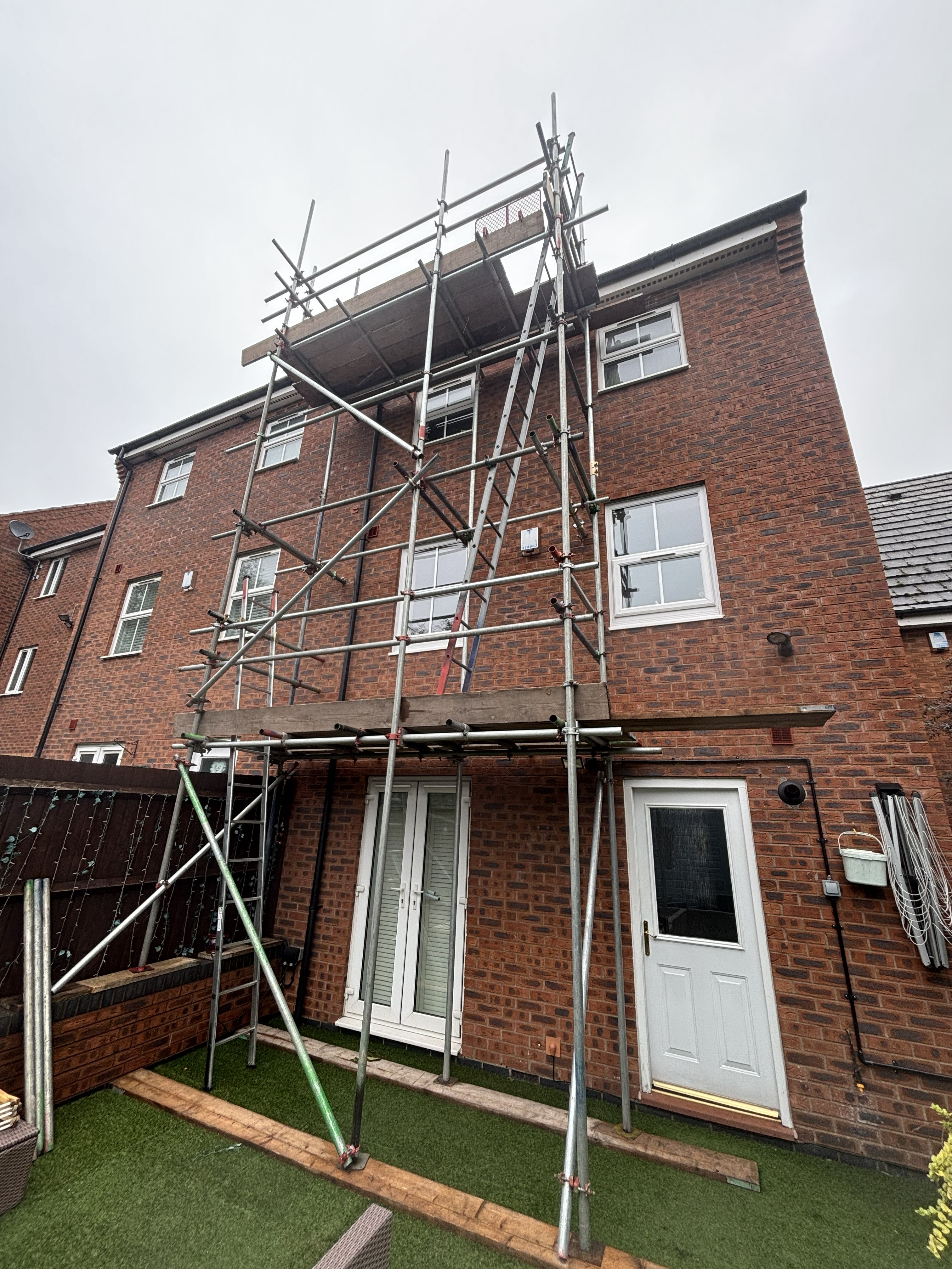 Domestic scaffolding installed by DR Access