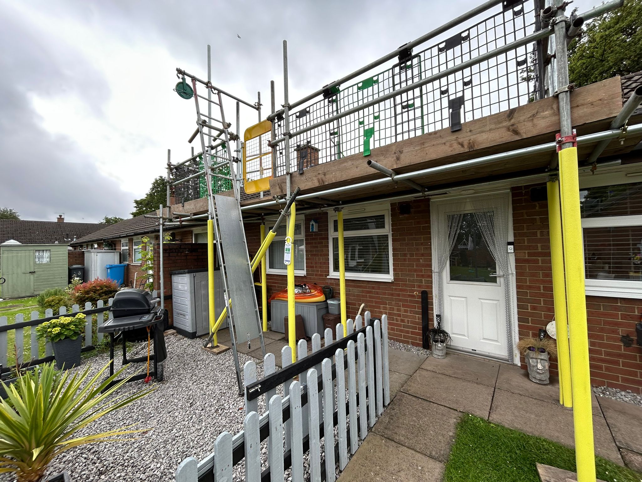 Domestic scaffolding installed by DR Access