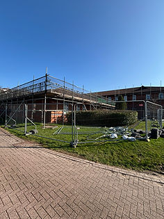 Commercial scaffold access installed by DR Access
