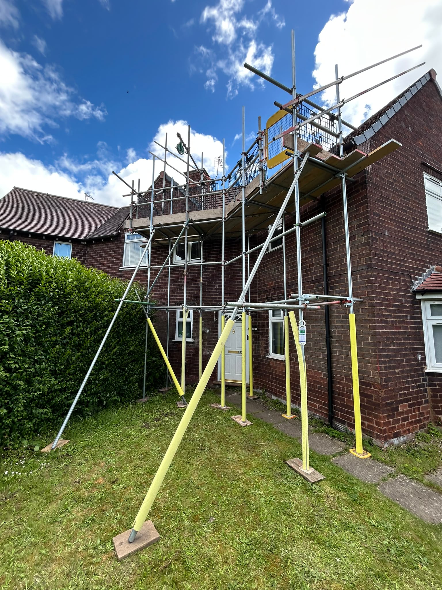 Domestic scaffold access installed by DR Access