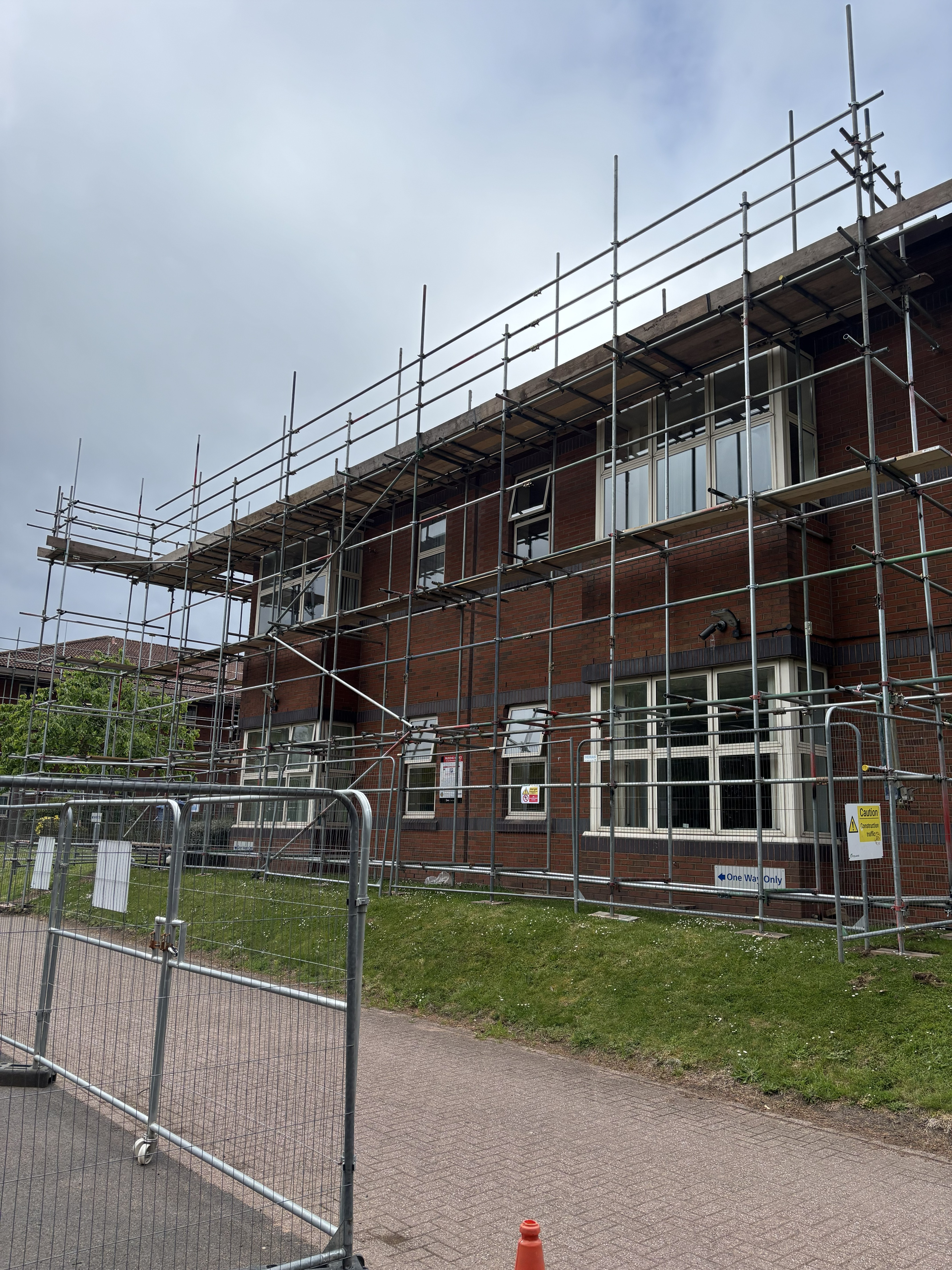 Commercial scaffold access installed by DR Access